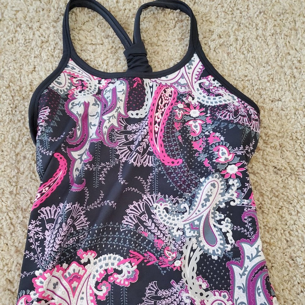 Athleta black pavitra tank, size small, VGUC